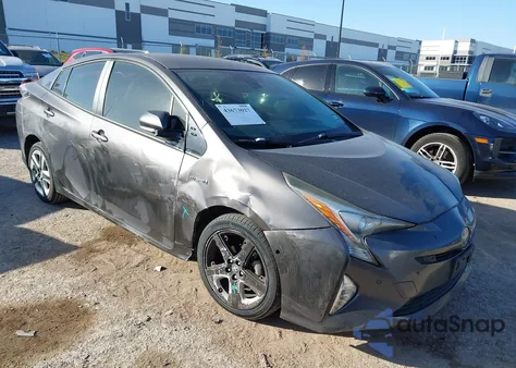 2017 Toyota Prius Three Touring z USA, uszkodzony, nr VIN JTDKARFUXH3542687